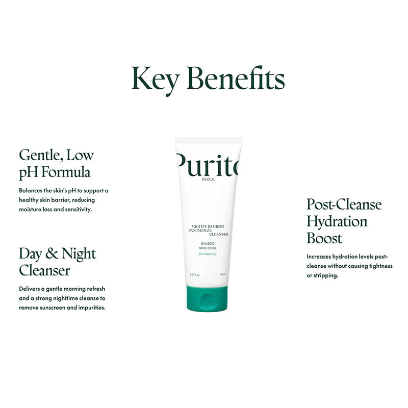 Purito Seoul Mighty Bamboo Panthenol Cream 100ml