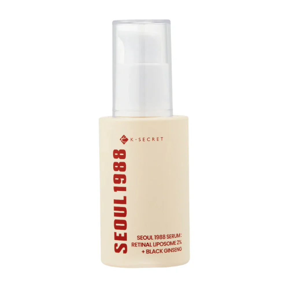 SEOUL 1988 Serum : Retinal Liposome 2% + Black Ginseng 30ml